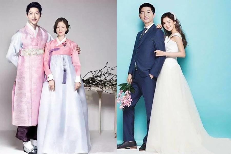 鹿晗迪丽热巴婚纱照公布七款婚纱照你喜欢哪一款