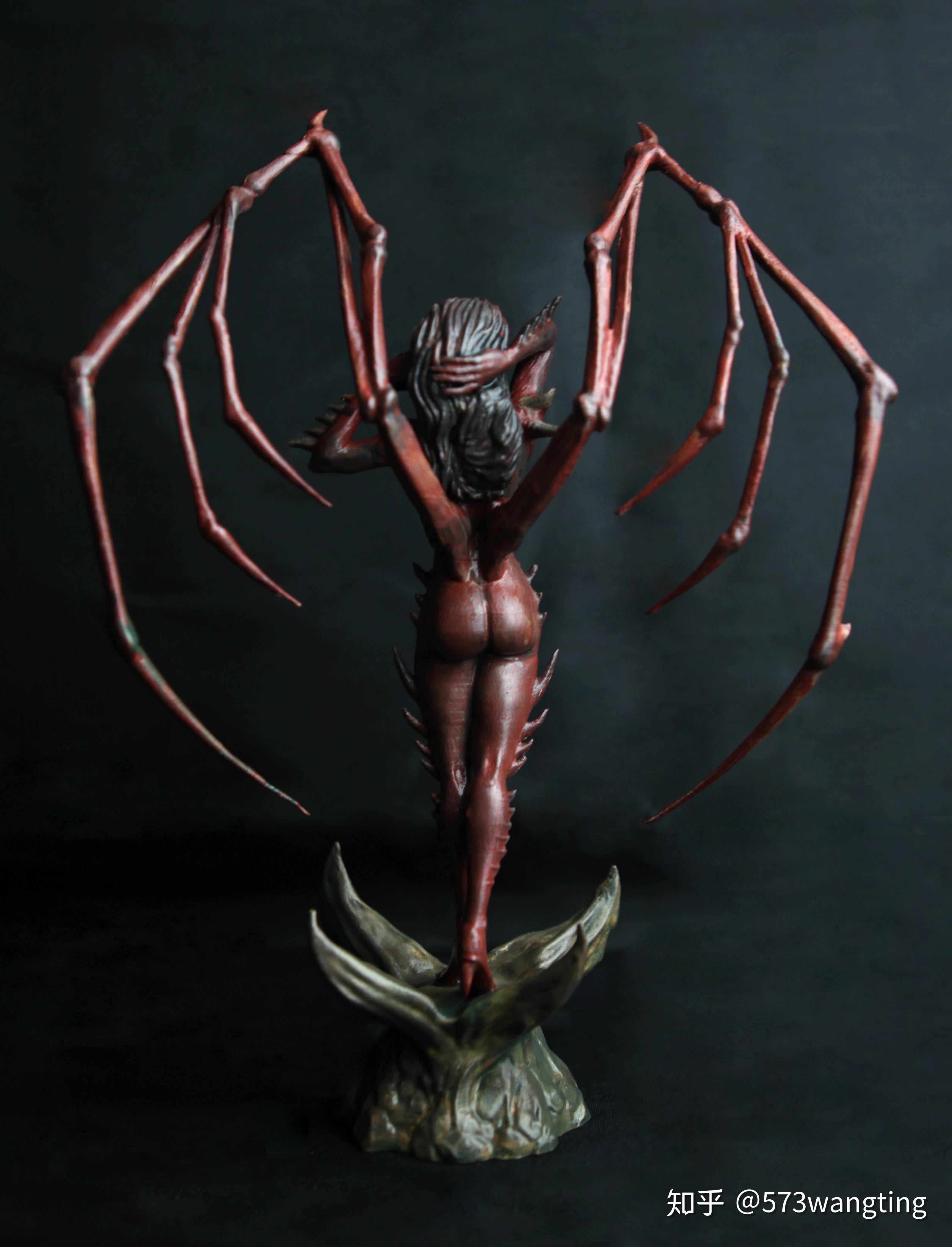 星际争霸2死忠粉们,3d打印出刀锋女王手办了!