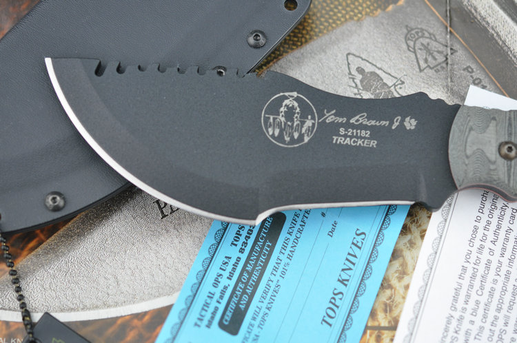 tops尖端技术tbt010rmt旷野之王追踪者大号直刀