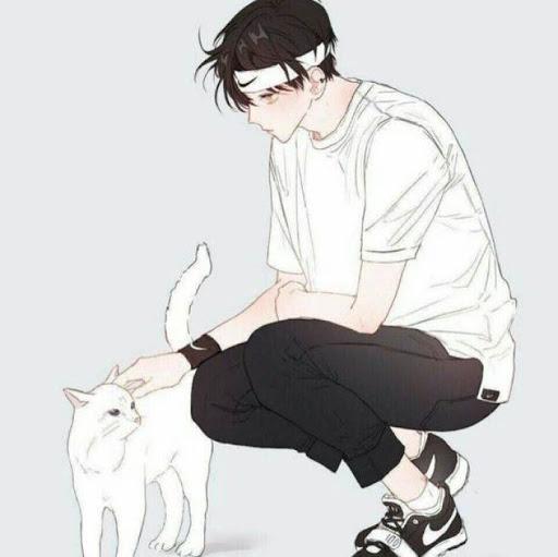 有没有好看的抱猫的男生头像? - 知乎