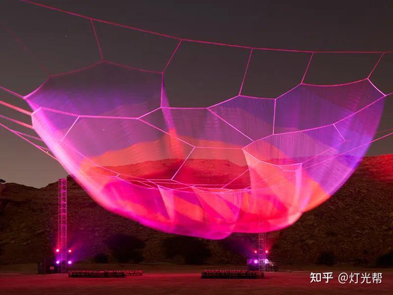 世界上最大第三届利雅得灯光节艺术作品赏析