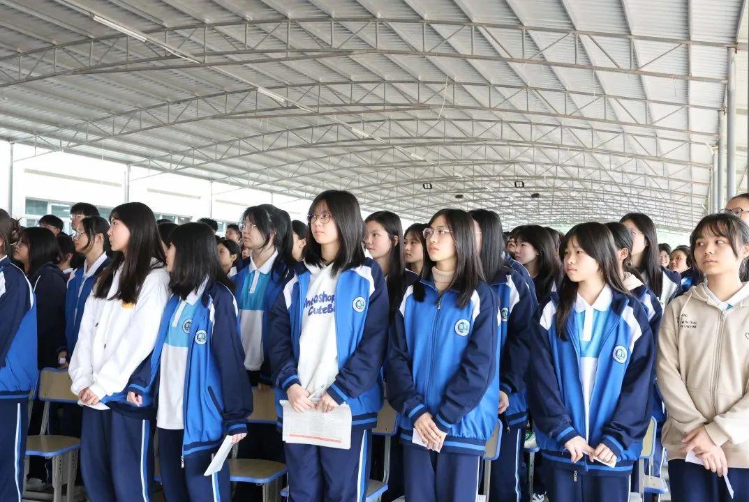 龙行龘龘战百日前程朤朤筑辉煌记2024年普宁国贤学校高考百日誓师大会