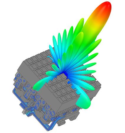 根据s参数结果,工程师采用ansys optimetrics电磁优化器能够一次评估