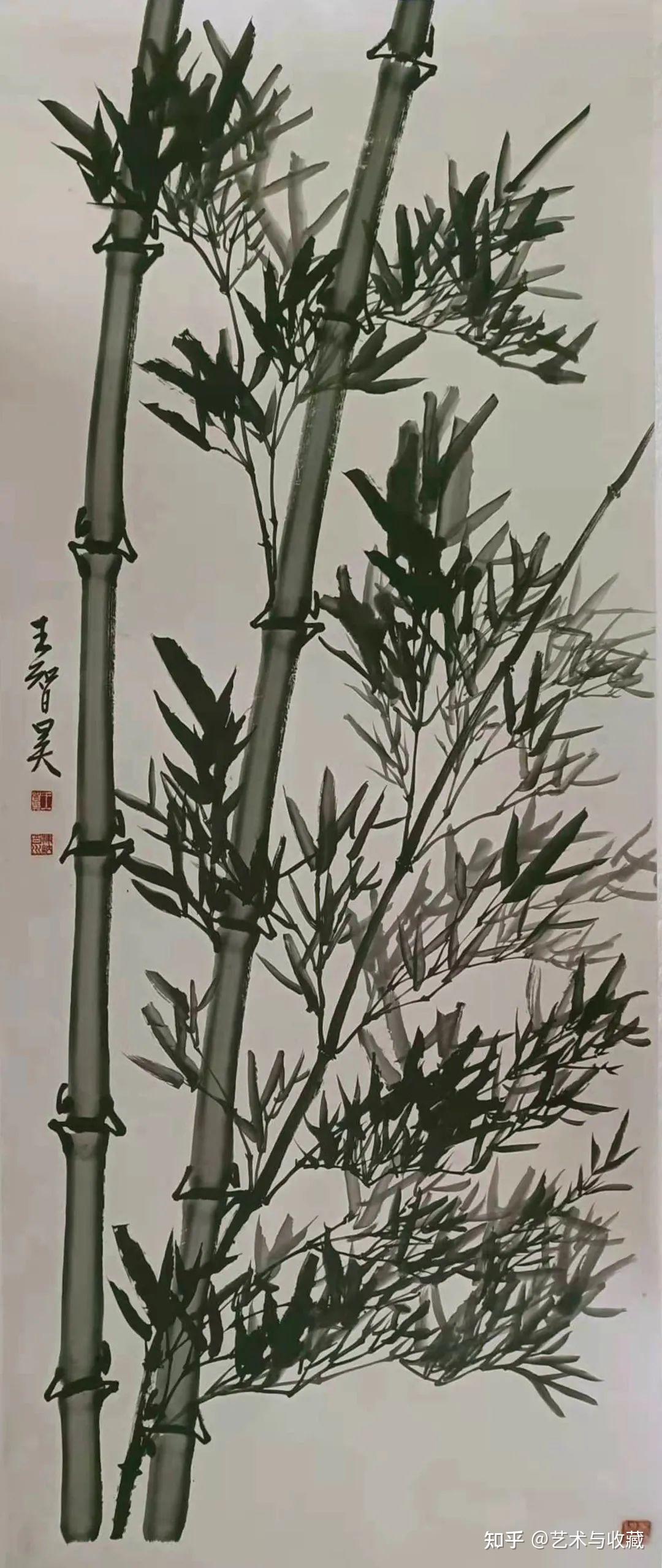 翰墨丹青展风采女画家王智昊墨竹作品欣赏