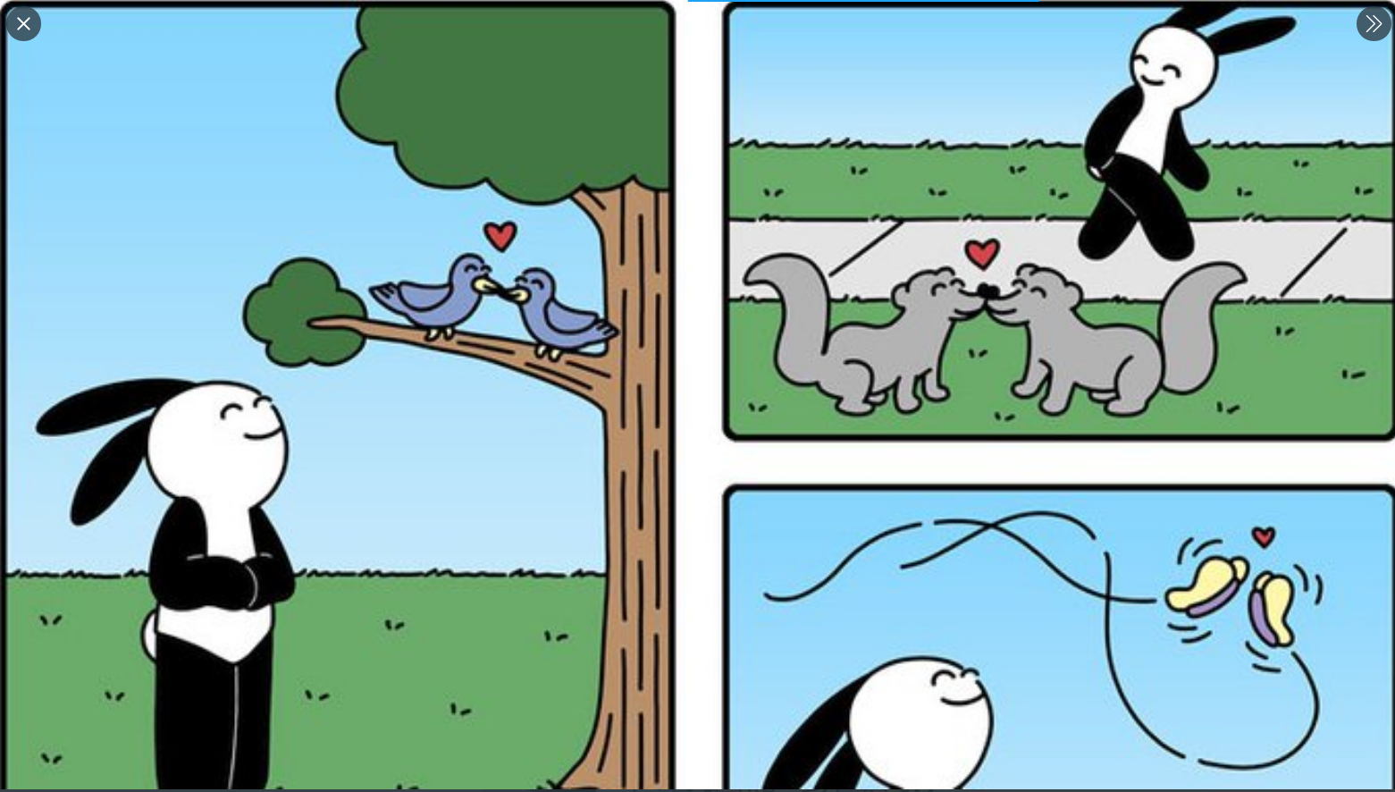 自己的母亲节你在别人心中的模样可能是这样……漫画的主角是一只单身