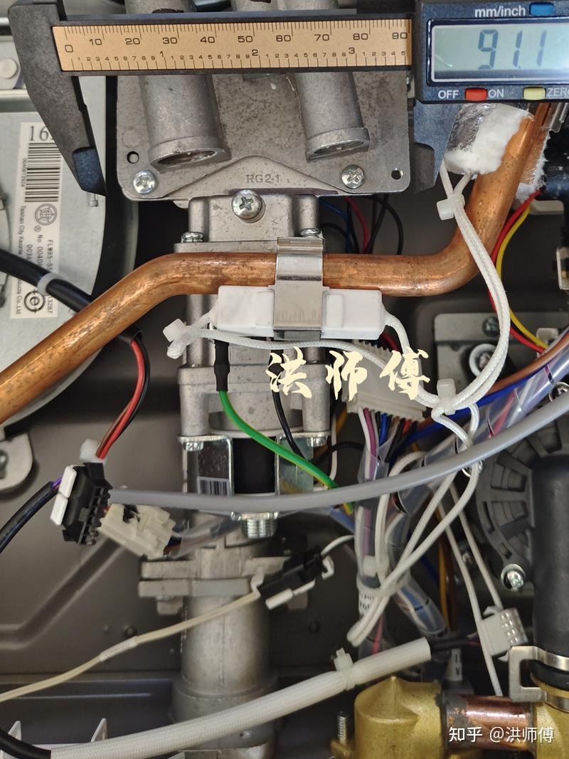 海尔3管燃气热水器kt5拆机 点火测试.