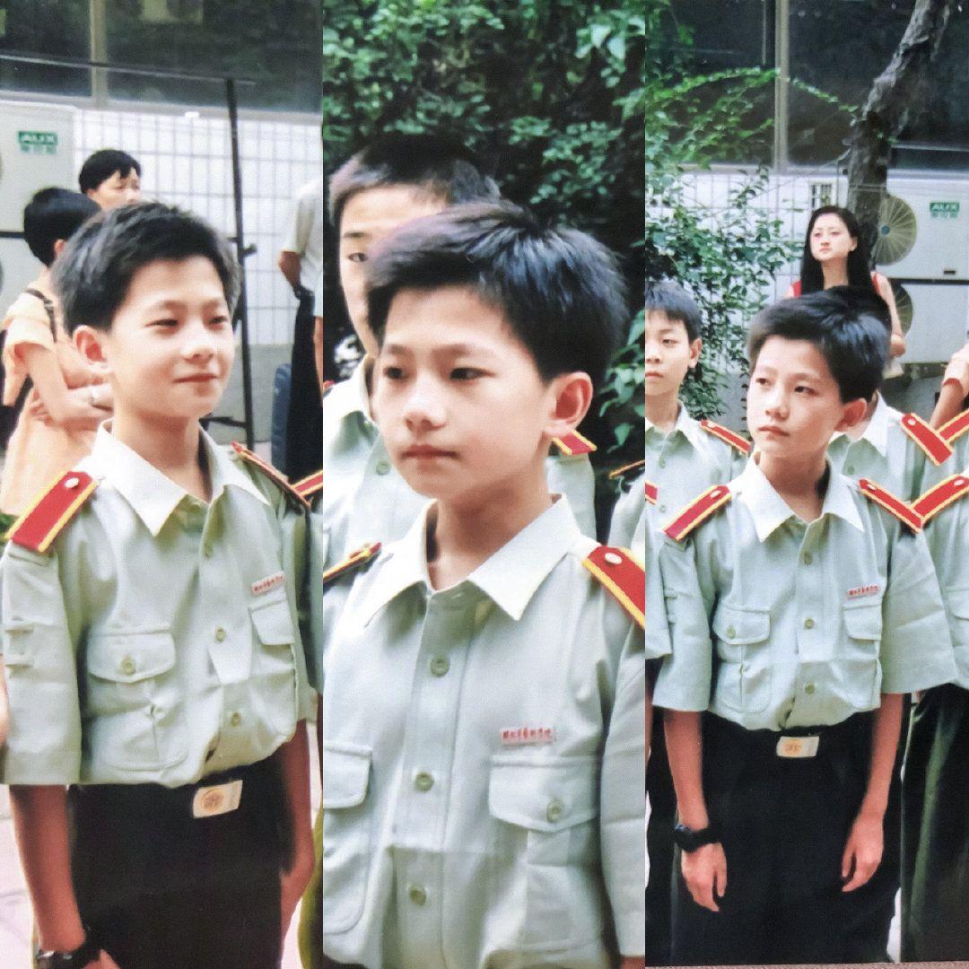 哪个男明星的小时候很可爱