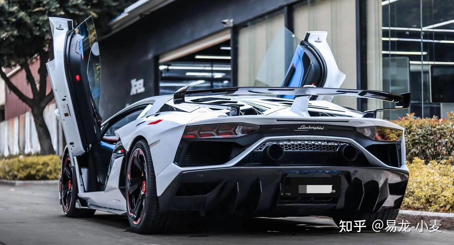 兰博基尼大牛埃文塔多lp700升级改装svj干碳纤维包围前杠侧裙后杠尾翼