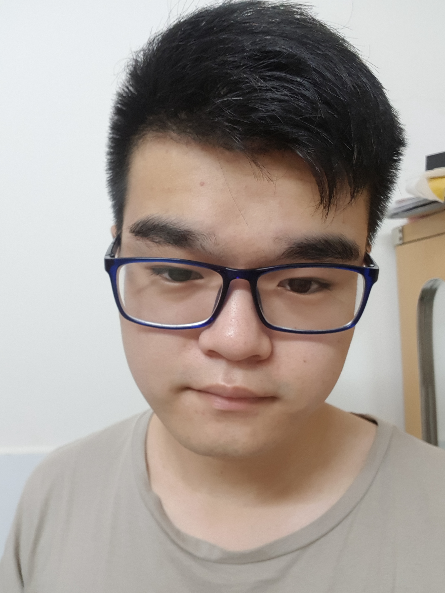 像我这种脸大的男生适合哪种发型一点10几年没换过发型求解