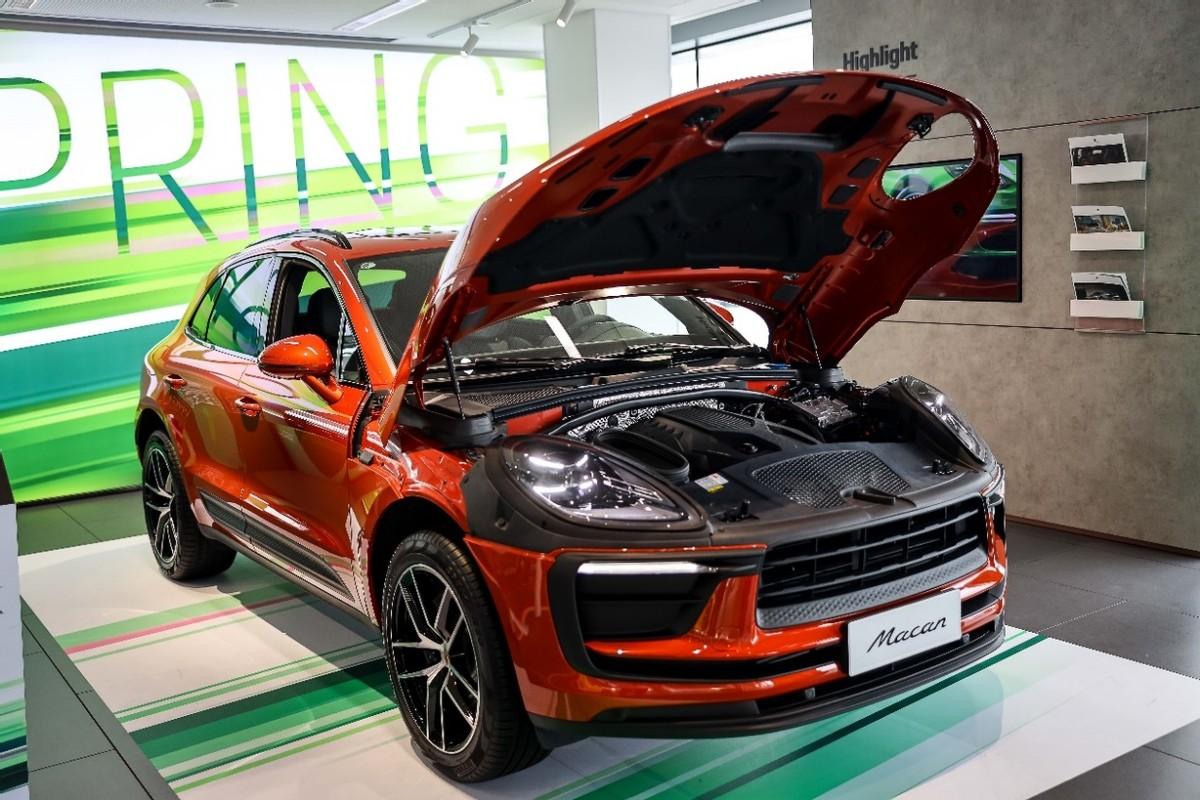 到店实拍2022款保时捷macan率性而来魅力十足