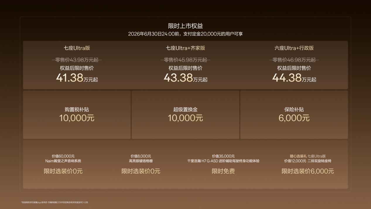 焕新极氪 009 上市:外观微改、内核全升,接近完美的旗舰 MPV