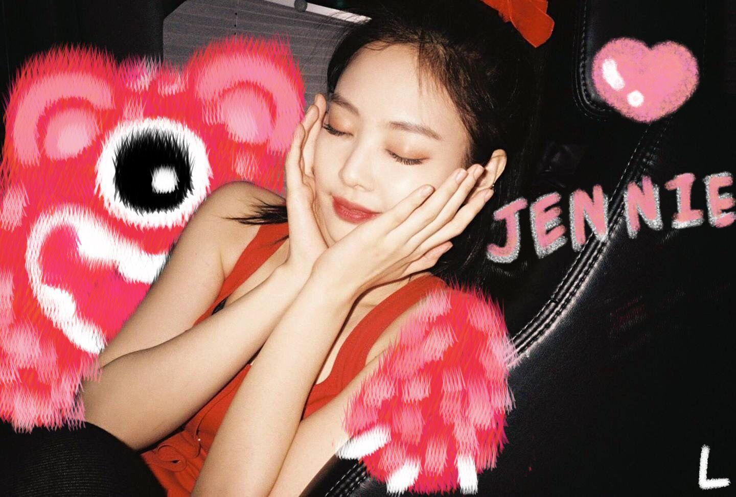 jennie桌面壁纸图片