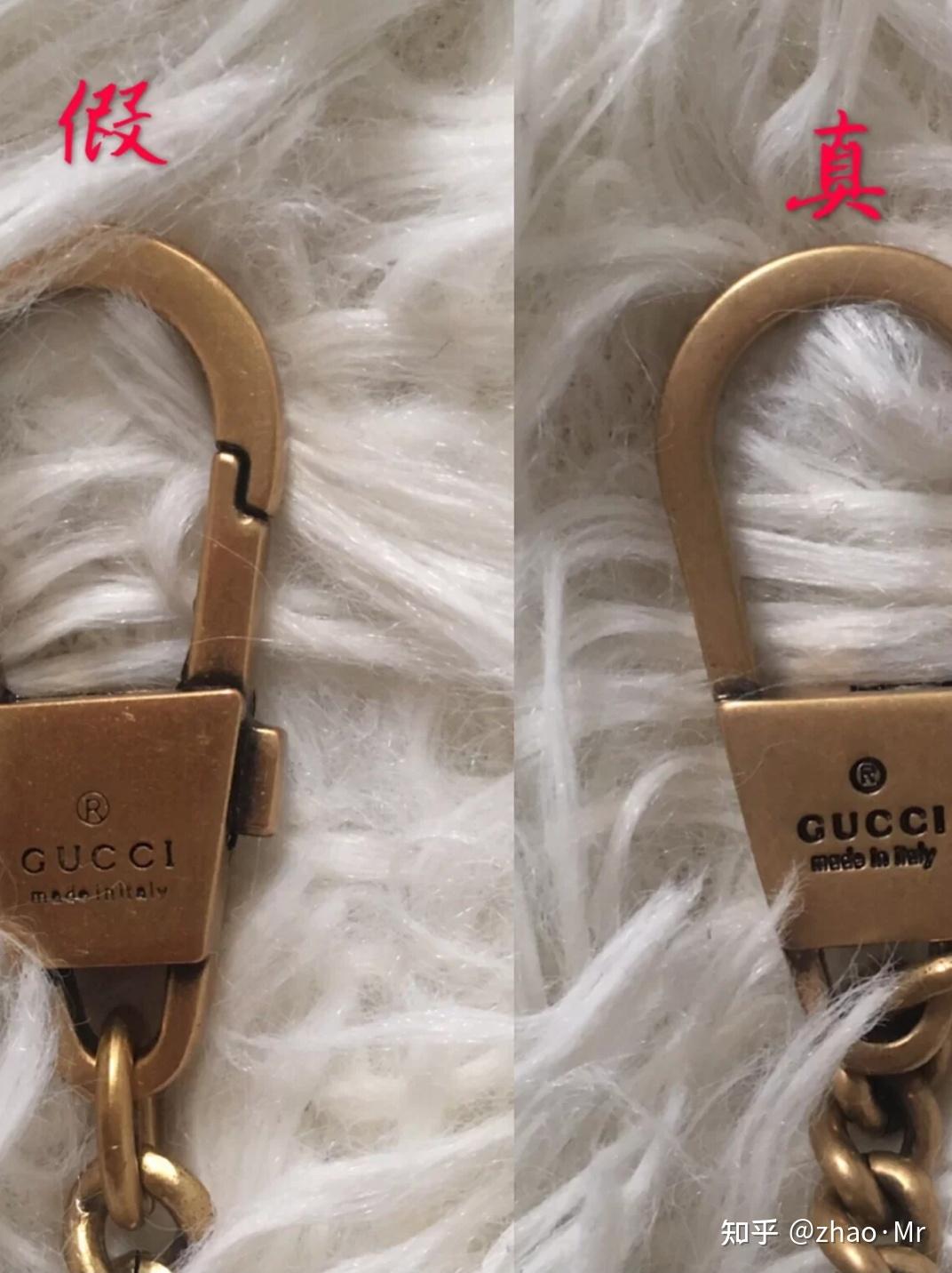 guccimarmontsupermini真假对比细节