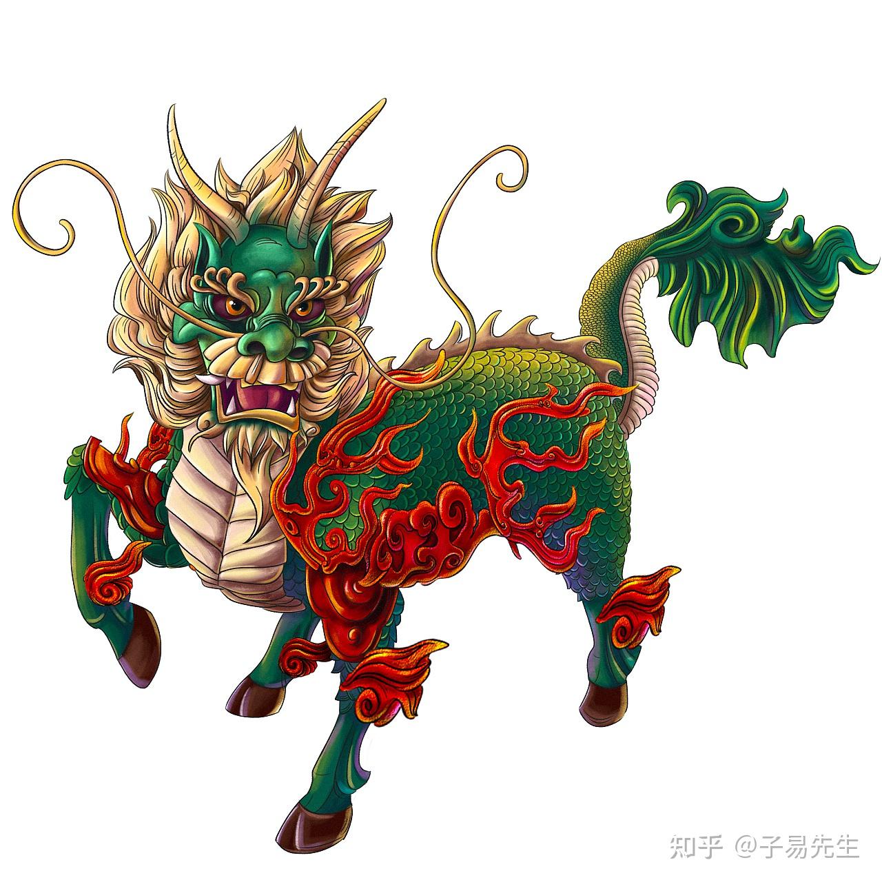 中国古代五大瑞兽及四大凶兽 - 知乎