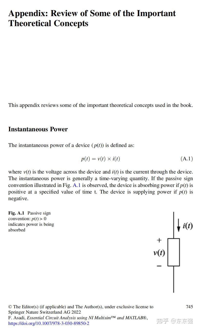 【教材】Essential Circuit Analysis using NI Multisim and MATLAB - 知乎