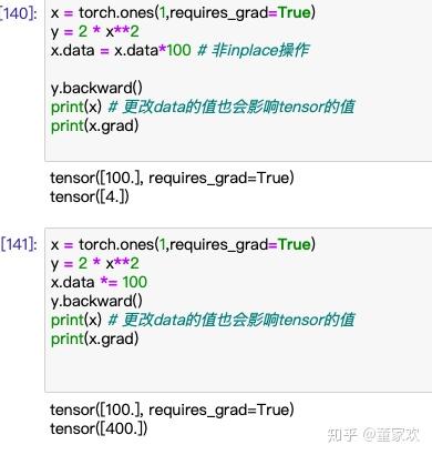 pytorch中inplace以及detach()操作对求梯度过程(backward)的影响 - 知乎