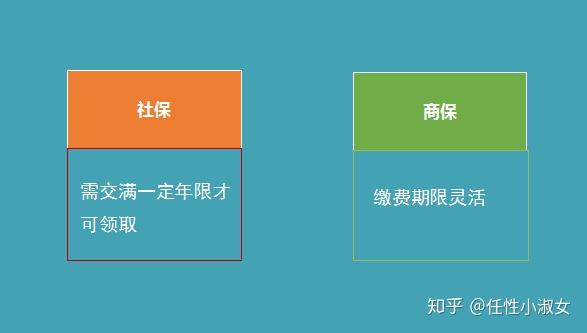 社保商保区别图图片