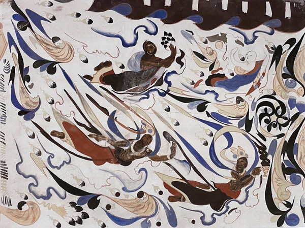 「敦煌说」敦煌壁画上的飞天，其实只是背景板？ - 知乎