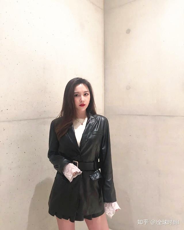 深圳女神冷雅欣 仙姿玉色美如冠玉 西装外套搭配短裤