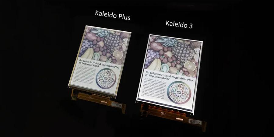 元太推出新一代kaleido3彩色印刷电子纸模组可播放动画