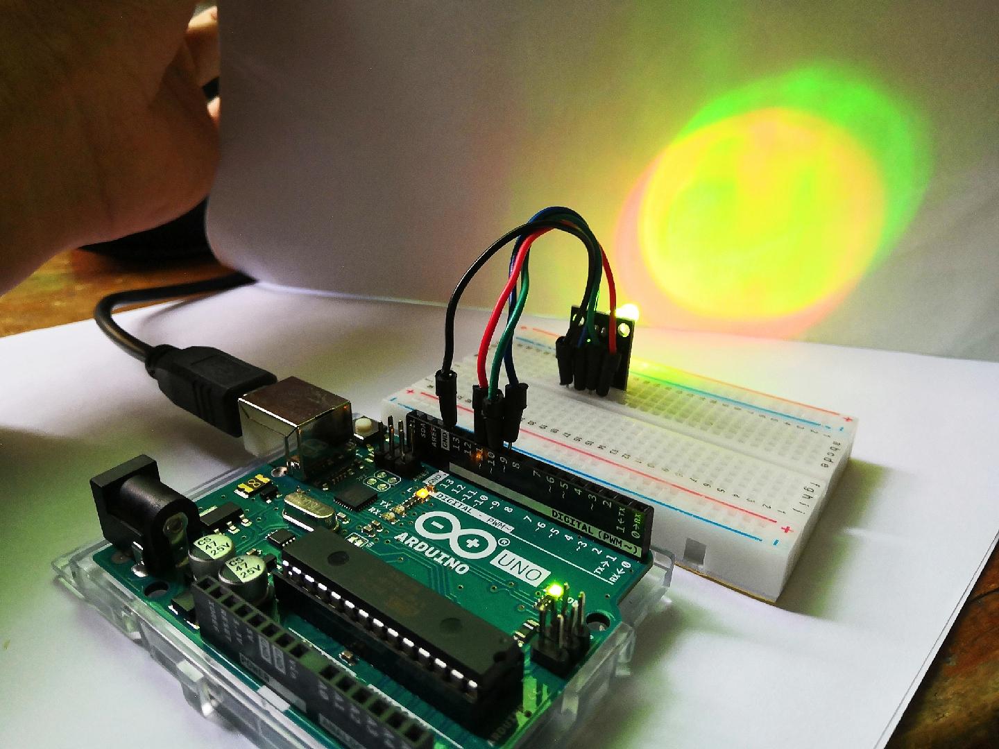 Arduino小白的学习记录 Rgb Led传感器实验 知乎