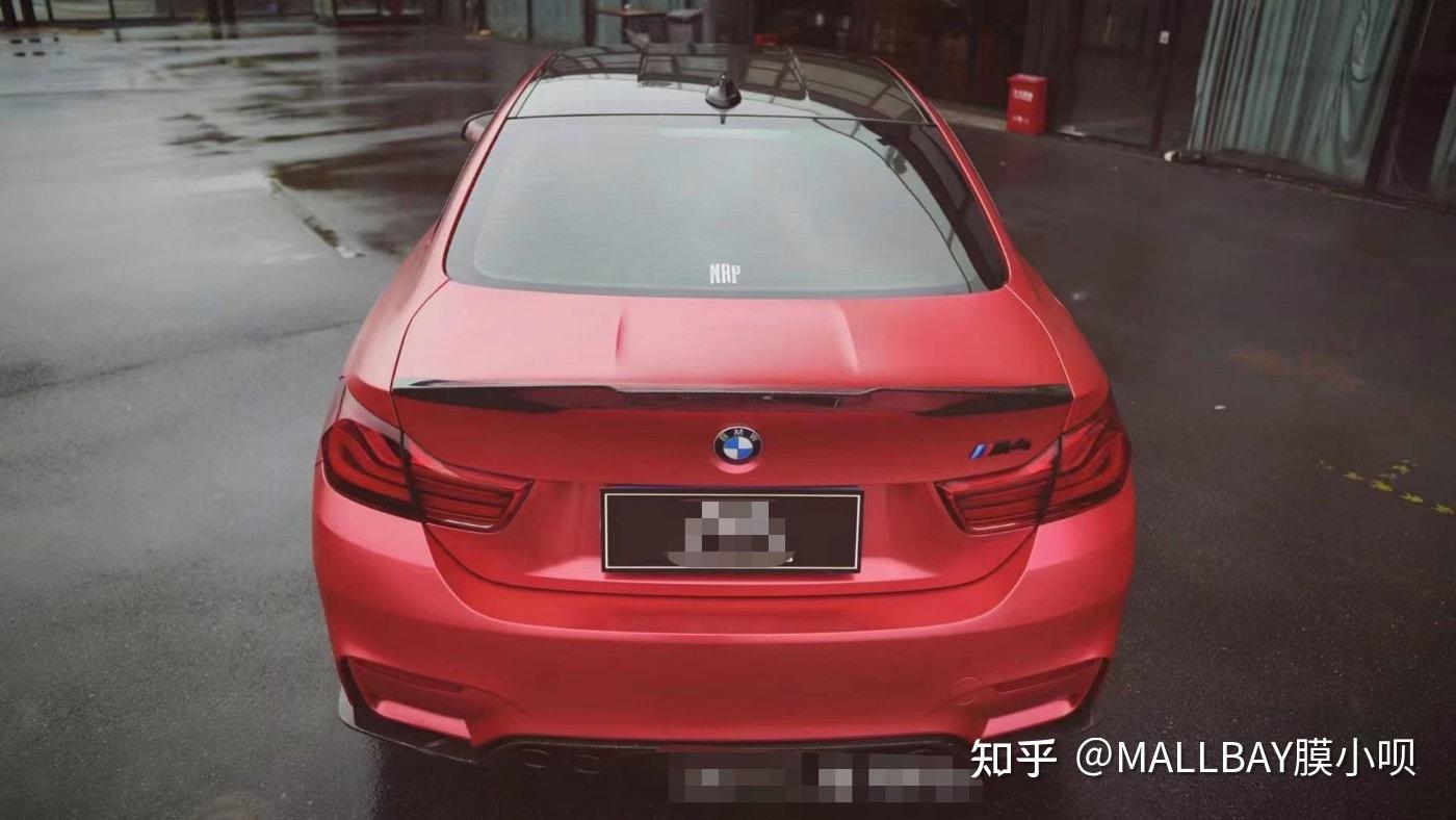 宝马m4改色电光红有没有心动的感觉呢