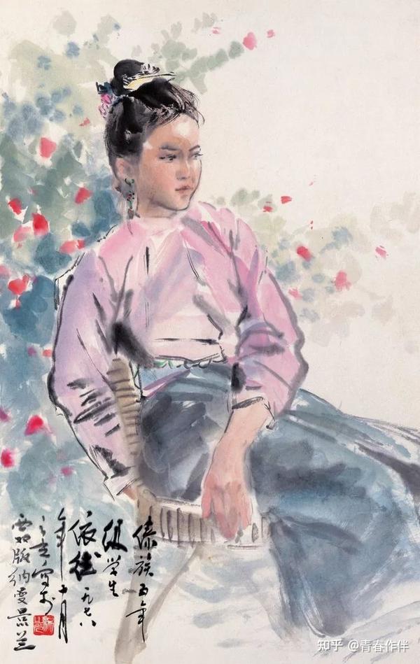 杨之光的人物画，真美！ - 知乎