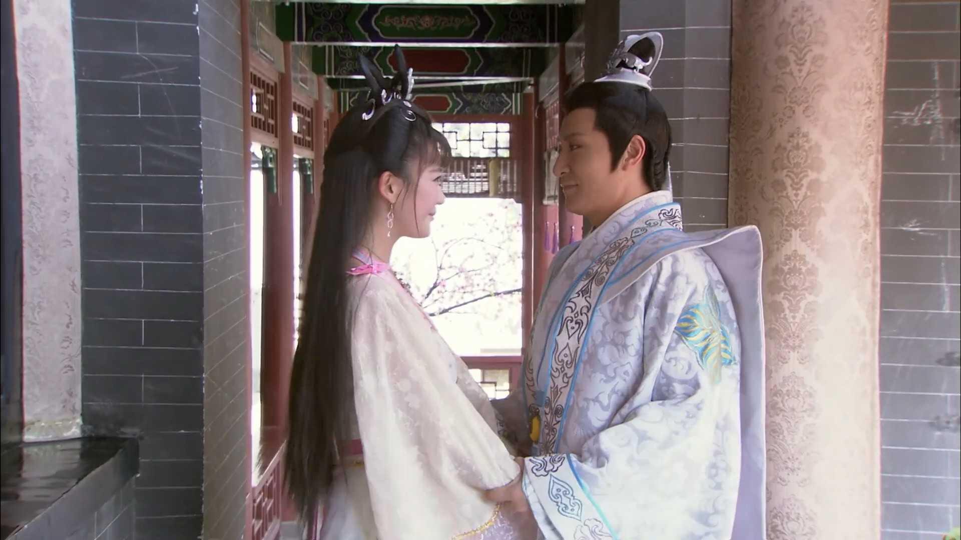 剑侠吕洞宾和银黛你侬我侬十分甜蜜两位神仙看见直呼完了