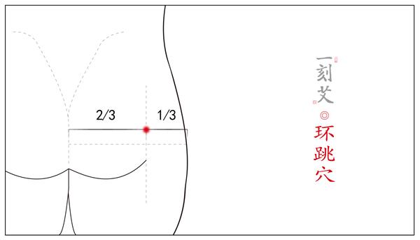 腰椎间盘突出的施灸穴位主穴 阿是穴