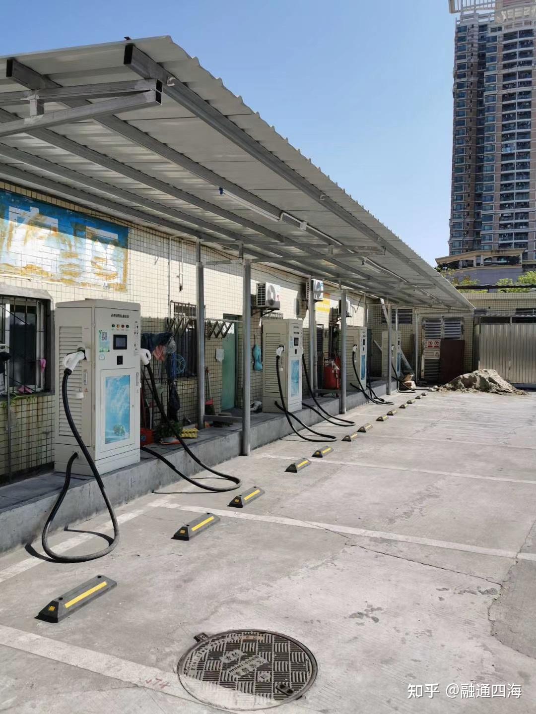 电动汽车充电桩设计安装通用一体式60kw120kw单双充直流桩