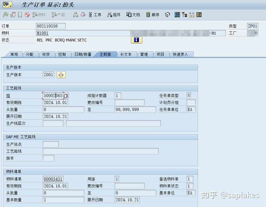 SAP 生产版本应用 - 知乎