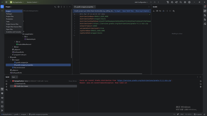 从 Gradle 同步失败到构建成功：我的 Android Studio 初次编译血泪史 - 知乎