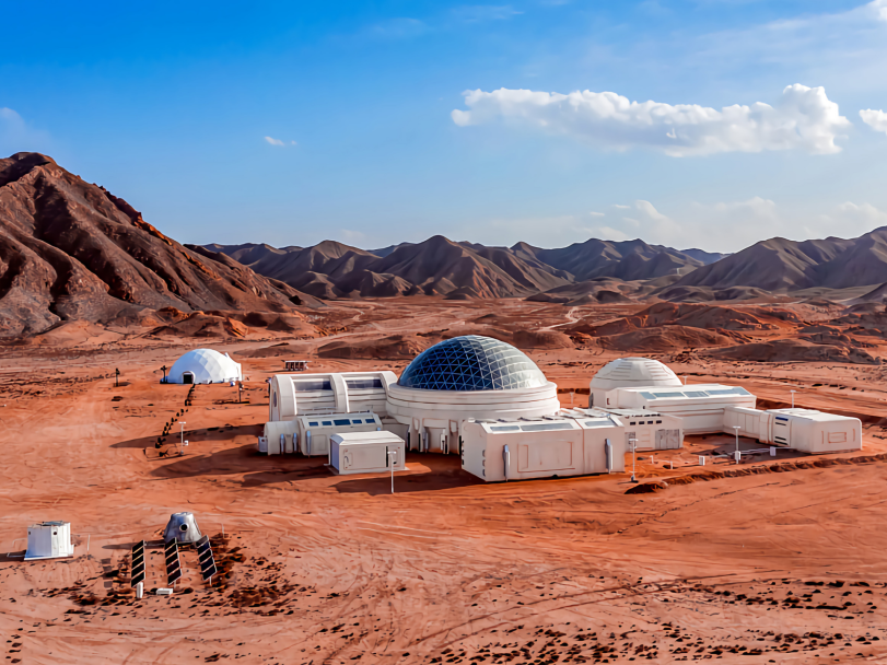 中国青少年航天科普计划"太空c计划"的实景研学科普营地,甘肃省级科普