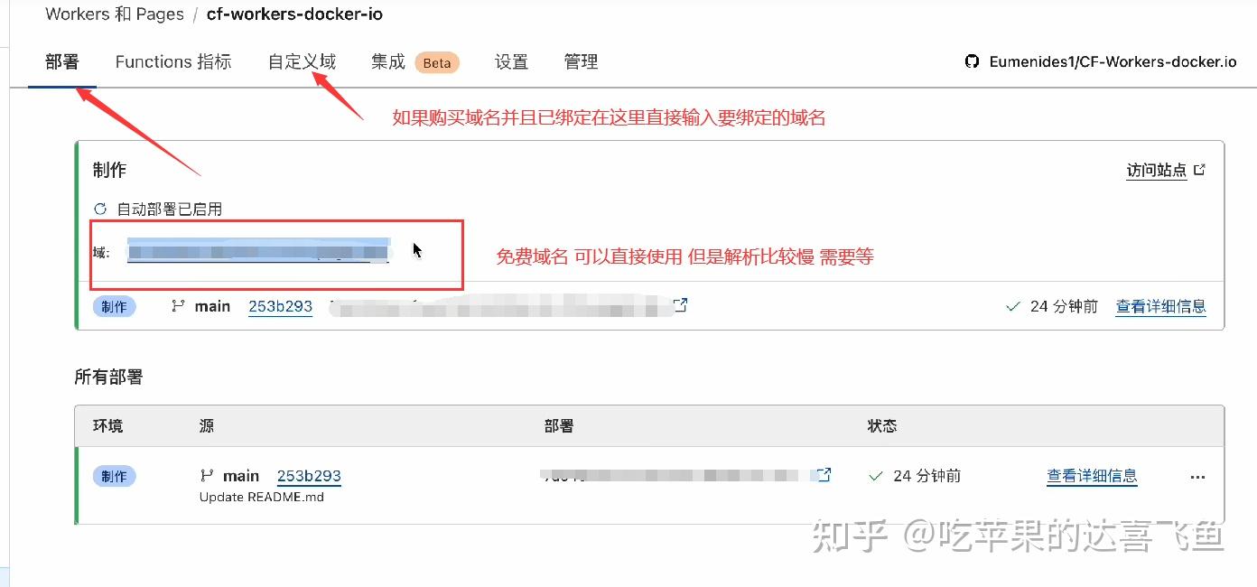 使用cloudflare Cf 搭建dockerhub代理 知乎