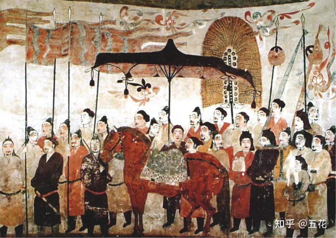 扇子小史(二)|仪仗之扇:从“五明扇”到“索扇制”的权力造境 - 知乎