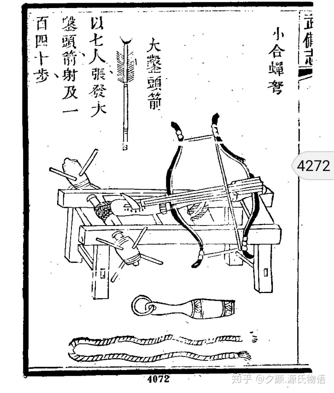 中国古代为什么没有像古罗马发展出扭力弩炮