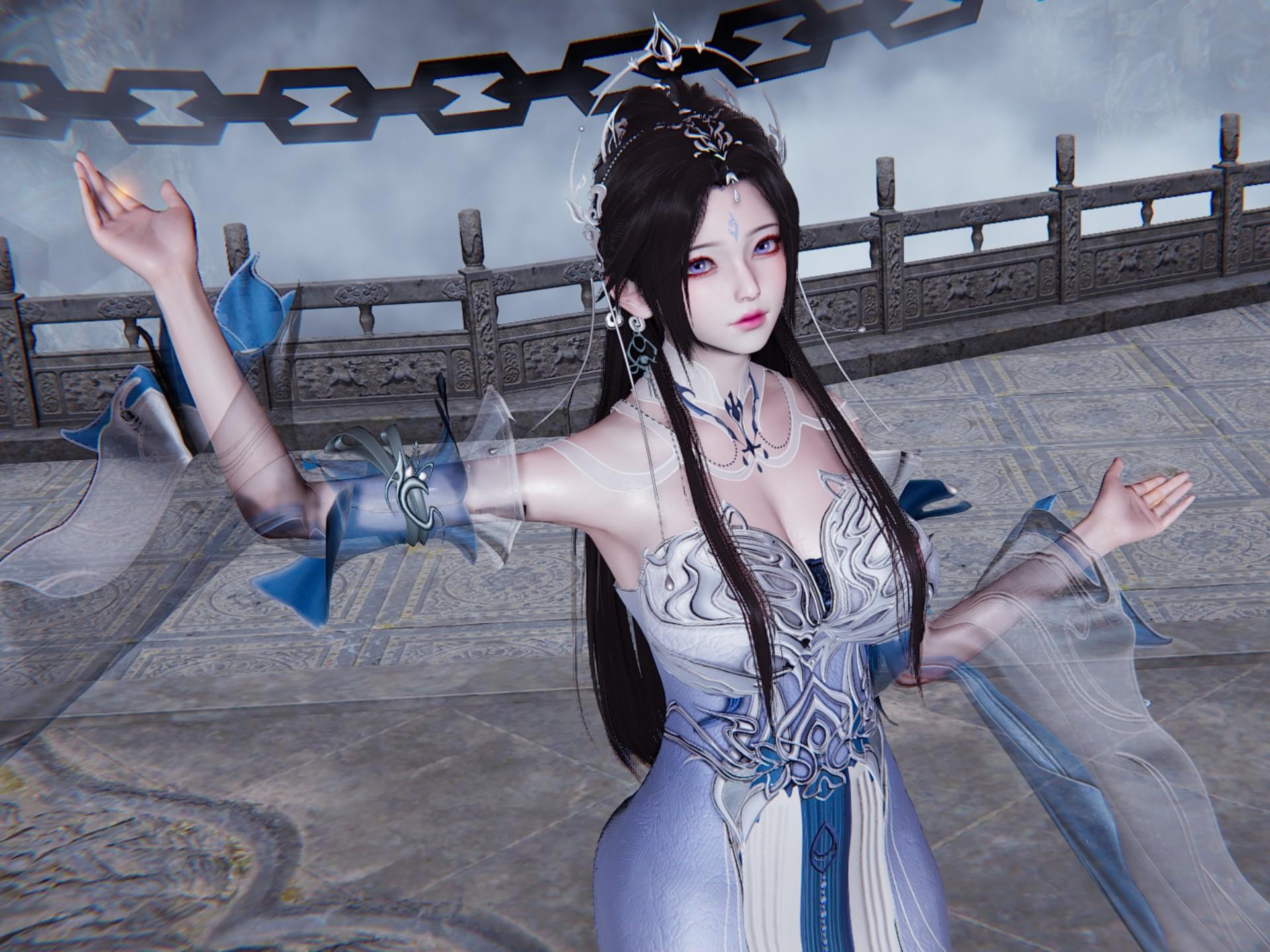 完美世界 清漪 新建模 极乐净土