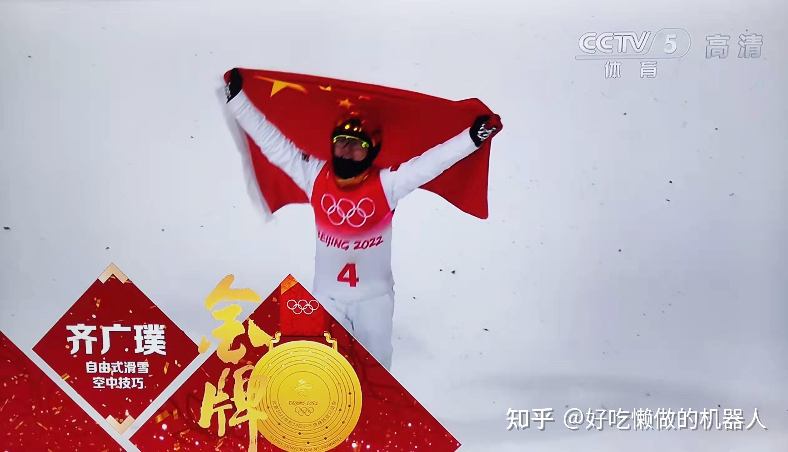 2022冬奥中国金牌得主图片