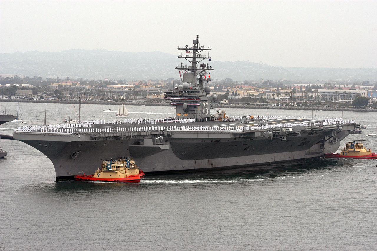罗纳德·里根号航空母舰 CVN-76 - 知乎