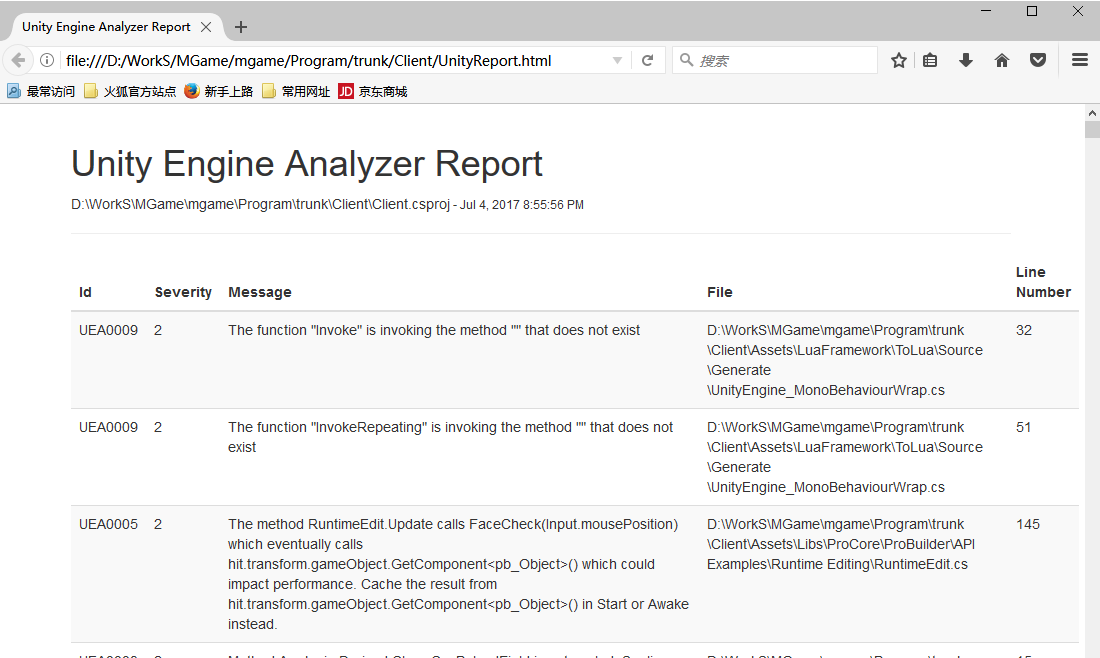 【敏捷开发】使用静态分析优化Unity代码