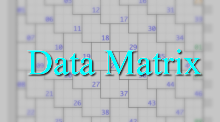 Data Matrix（数据矩阵）二维码生成算法笔记 知乎