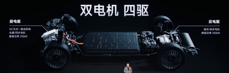 小米澎程N90 Max高压系统解析:前舱 、后驱 、Flyback 供电的设计