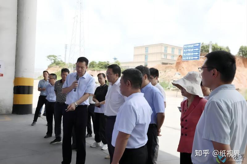 北海市委书记蔡锦军调研太阳纸业北海园区三期项目建设情况