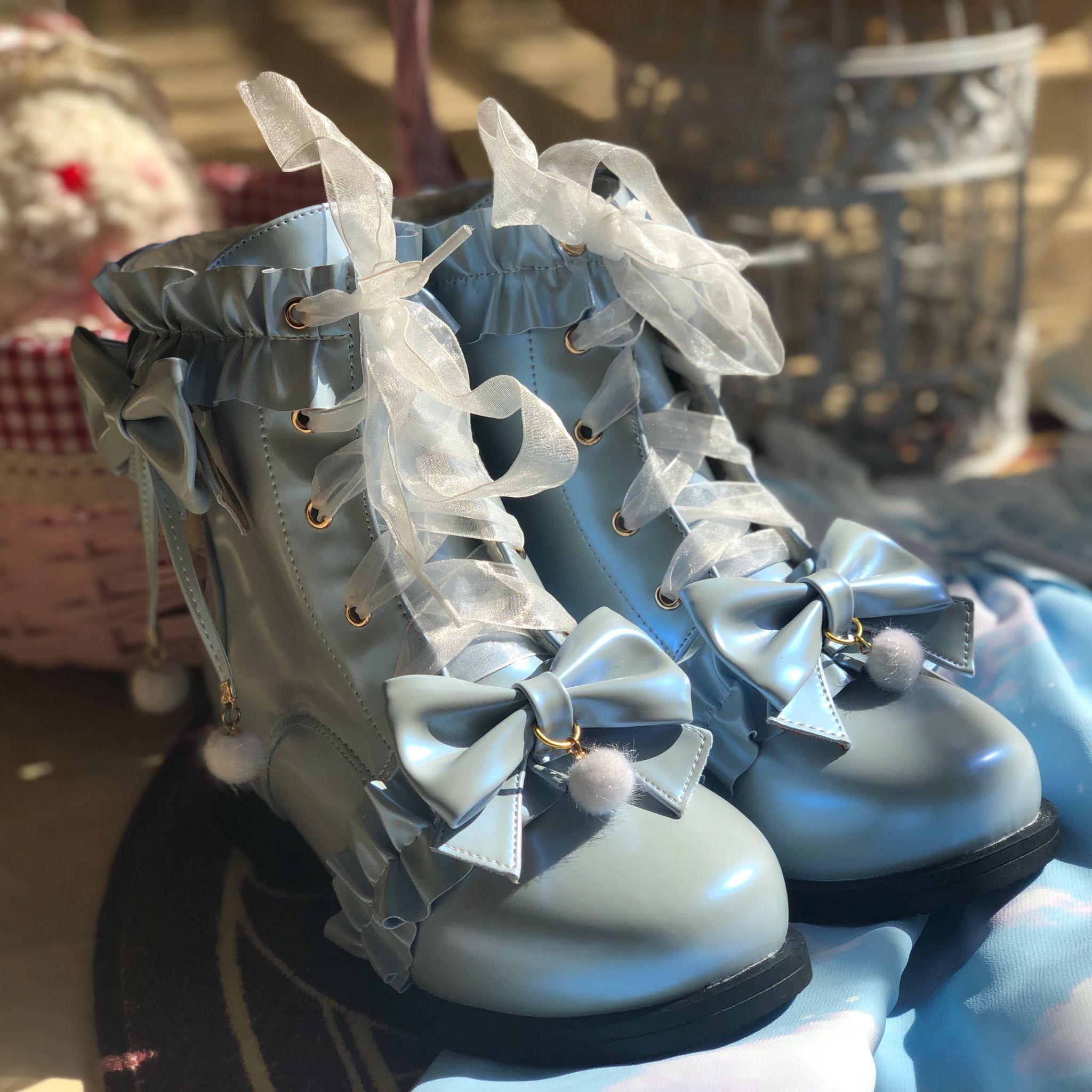lolita在北方的冬天穿什么鞋子比较合适