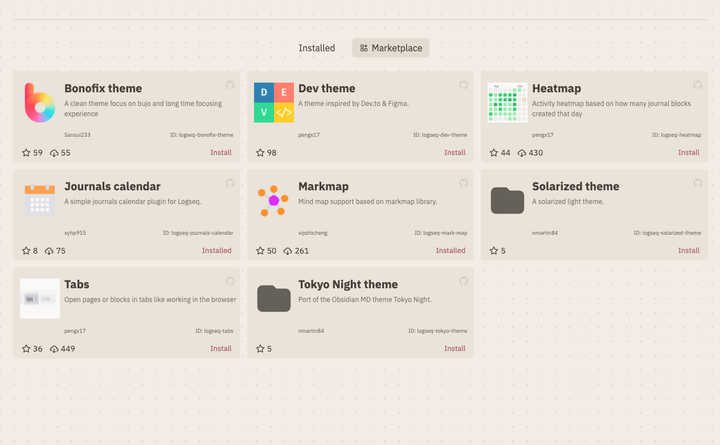 Logseq：插件市场现已上线！ - 知乎
