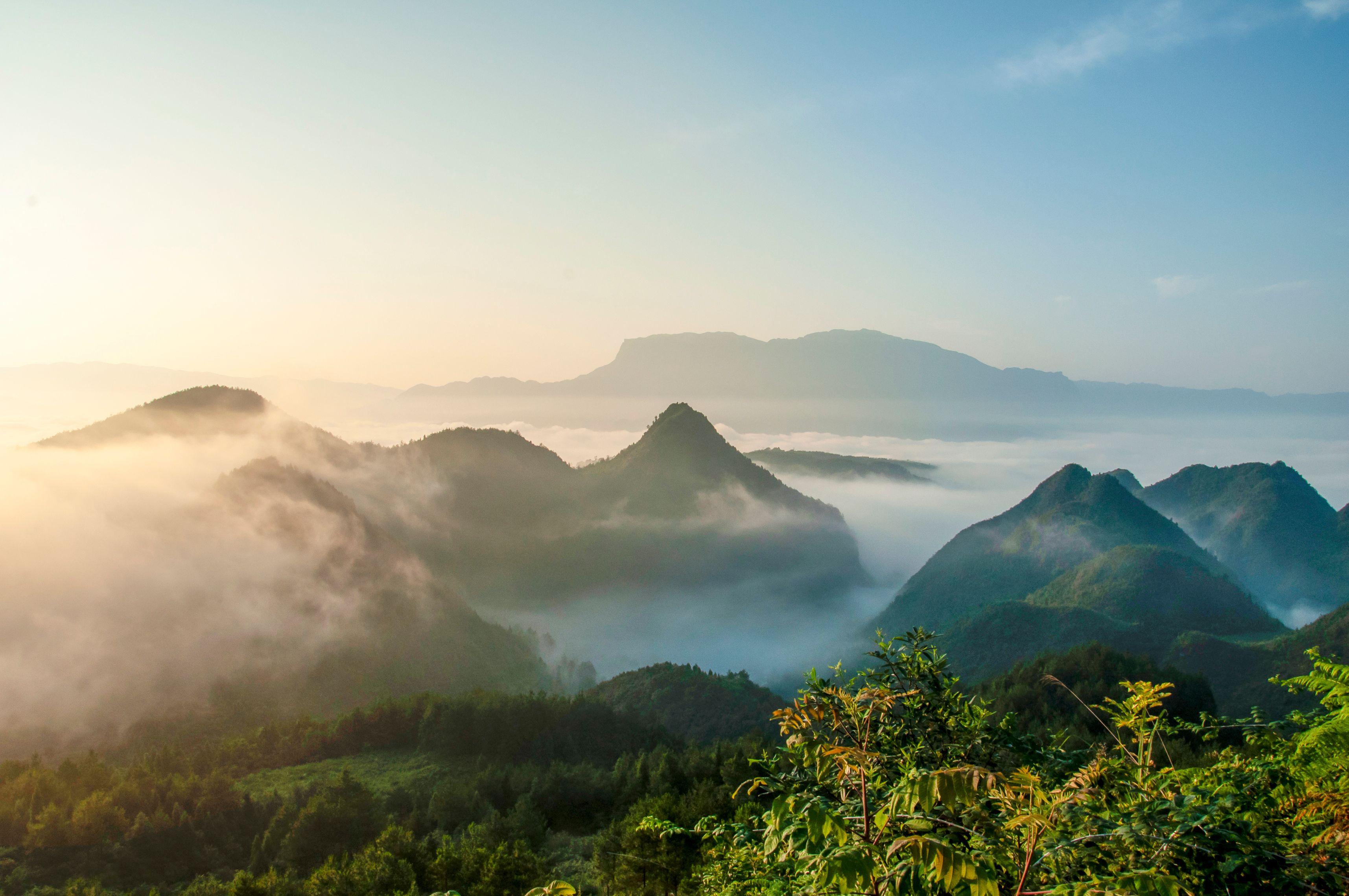 正安天楼山图片