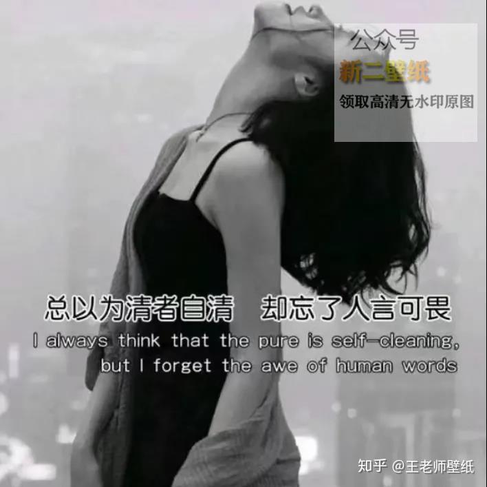 总以为清者自清却忘了人言可畏图片