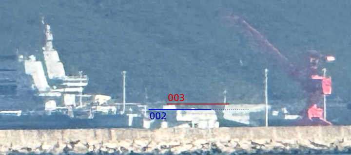 [003型航母分析]从对比照片看福建舰干舷高度 - 知乎