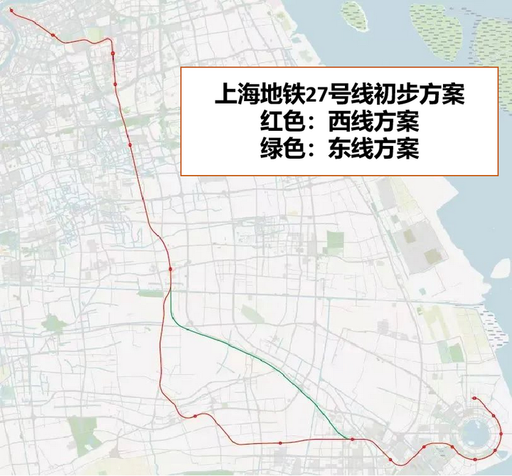 上海地铁27号线路线走向梳理(基于时间顺序)
